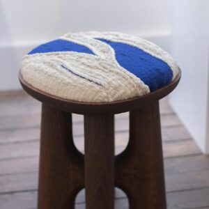 Tabouret bois Ressac petite assise – Image 5
