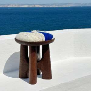 Tabouret bois Ressac petite assise – Image 8