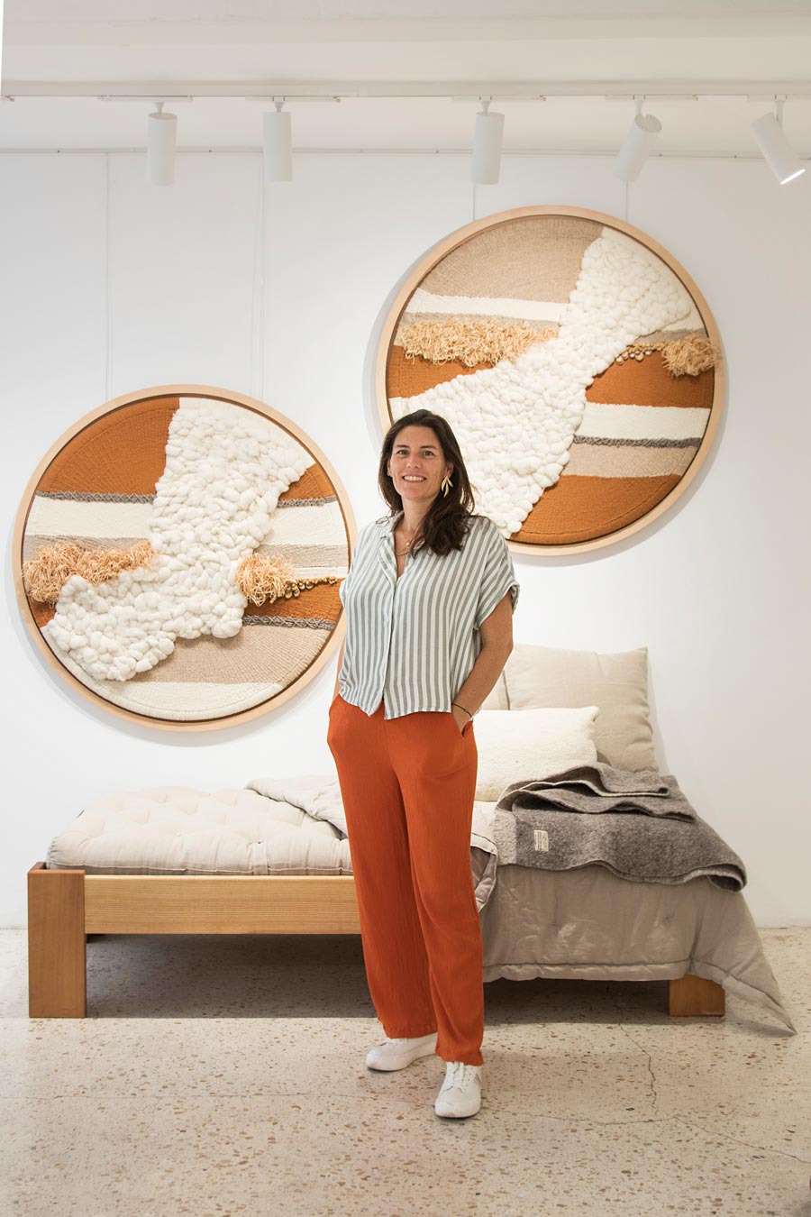 tapisserie art textile tenture murale